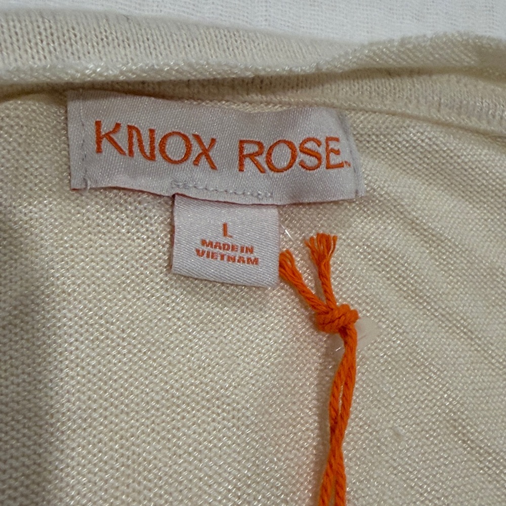 Knox Rose Cream Comfy Oversized Shirt for Women - Picture 2 of 5
